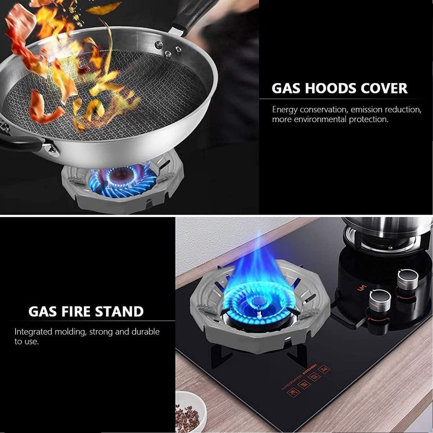 2167 Stove Trivets Windscreen for Kitchen Wok Support Ring Cooktop Range Pan Holder Stand Stove Rack. DeoDap 2167 Stove Trivets Windscreen for Kitchen Wok Support Ring Cooktop Range Pan Holder Stand Stove Rack. DeoDap